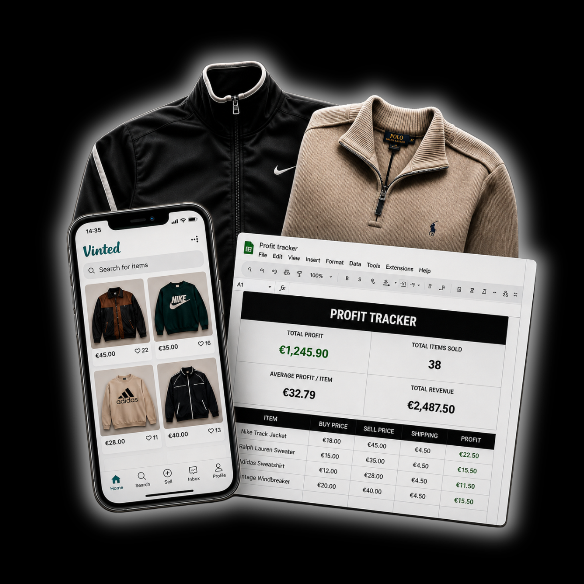 Vinted Profit Tracker